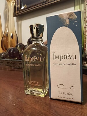 NOS Coty Imprevu Parfum De Toilette 1.5 Fl Oz Vintage Rare | eBay
