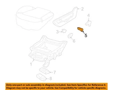 FORD OEM 06-10 Explorer Sport Trac Tracks Components-Knob 6L2Z78617B70AAC