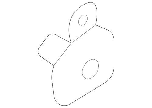 Placa de soporte para BMW (P/N 51-13-7-492-075)