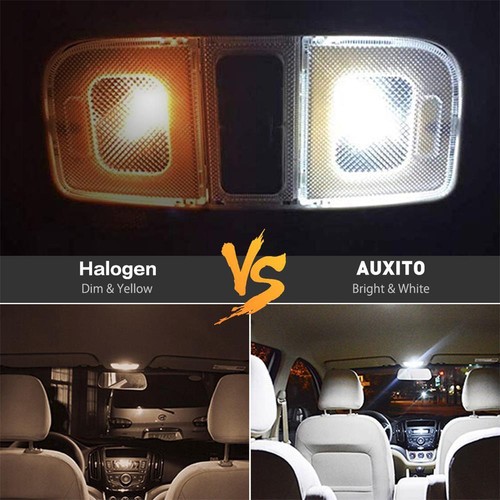 1/2set AUXITO Xenon White Fog LED Light Bulb Lamp Driving 9006 HB4 Fanless Kit - Picture 16 of 18