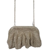 Women's INC LG PLEATED Crossbody Clutch Bag. New With Defect 69.