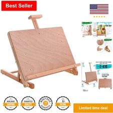 Adjustable Tabletop Easel - Multi-Functional - Holds Up to 23" Large Canvas