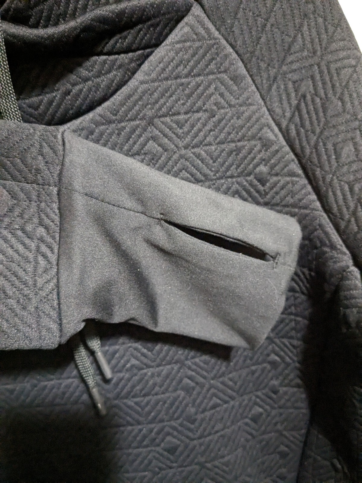 Athleta Jacquard Elevation Jacket Sweatshirt Size… - image 5