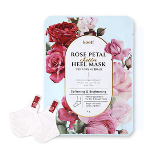 koelf Rose Petal Satin Mask Manufacturer direct delivery Heel Omaha Mall 1ea