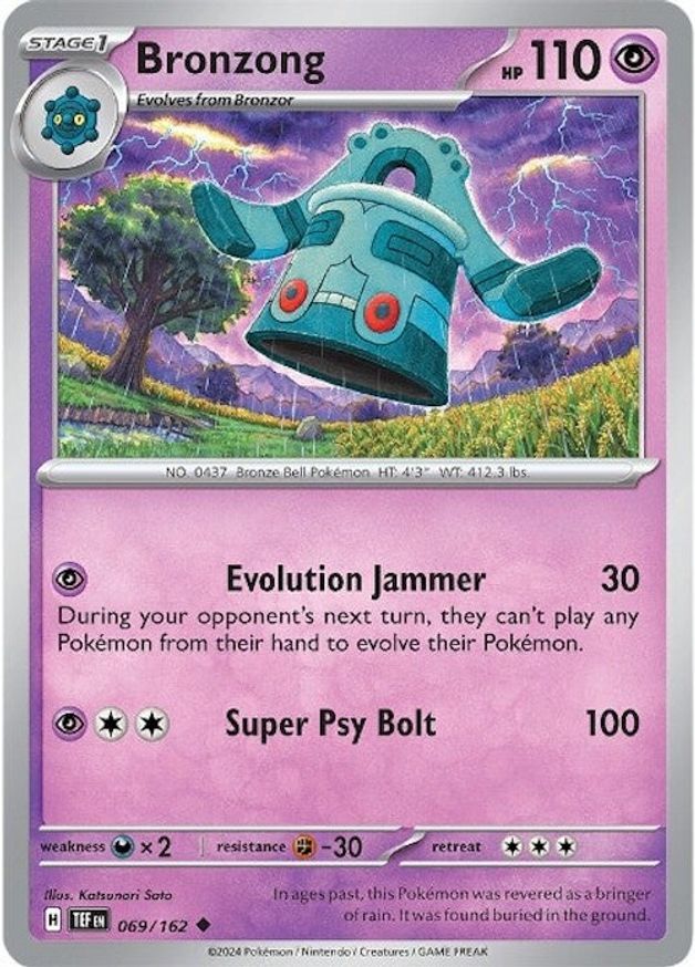 Pokemon Bronzong (69/224) Temporal Forces LP