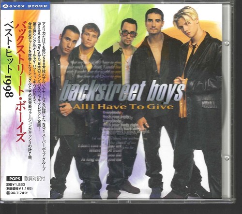 Backstreet Boys CD Single (Japan)