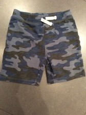 Joe Fresh Kids Shorts Size 4T Blue Grey Camo