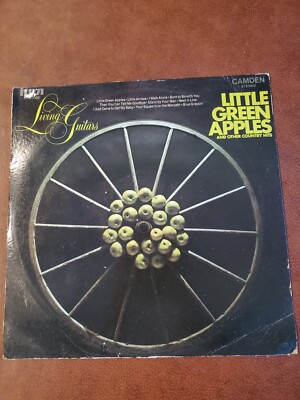 Living Guitars- Little Green Apples And Other.. 1969 CAS-2302 Vinyl 12'' Vintage