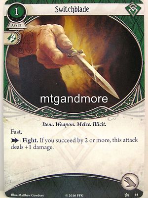 Arkham Horror LCG - #044 Switchblade - Base Set