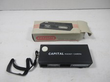 vintage Capital Deluxe 110 Film Pocket Camera CIS 11860 made Taiwan photography