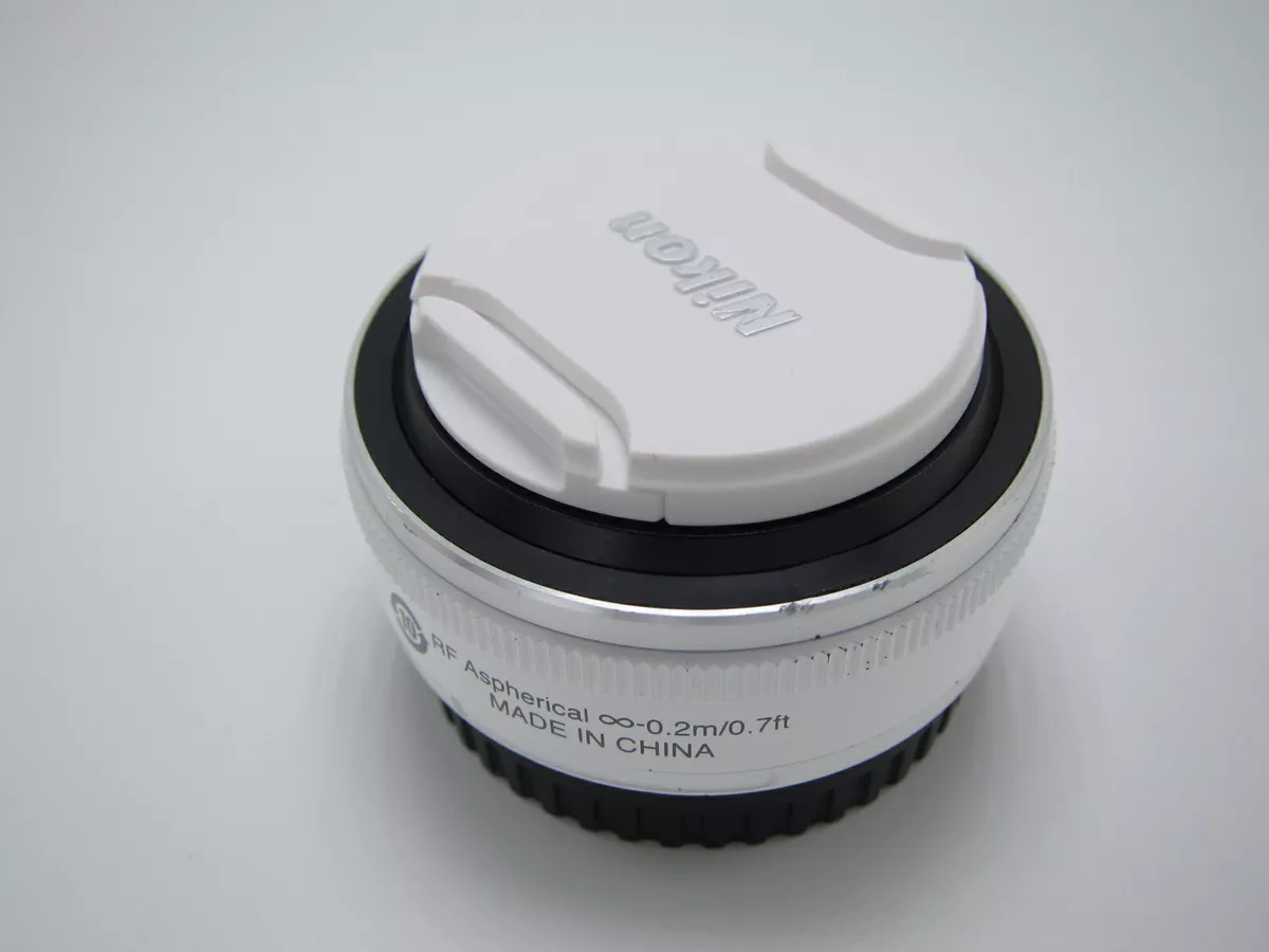 Nikon 1 NIKKOR 10mm f/2.8 Lens White Original For J1 J2 J3 J4 J5 V1 V2 V3 S1 S2