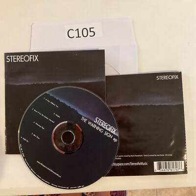 THE Warning Sign EP by Stereofix (CD, 2008) No Case No Tracking #C105