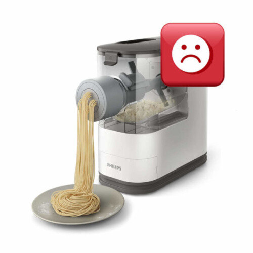 Pastemaker Trafila POM Tagliolini 2,5x1 Mm Sottile Per Philips Pastamaker Avance ...