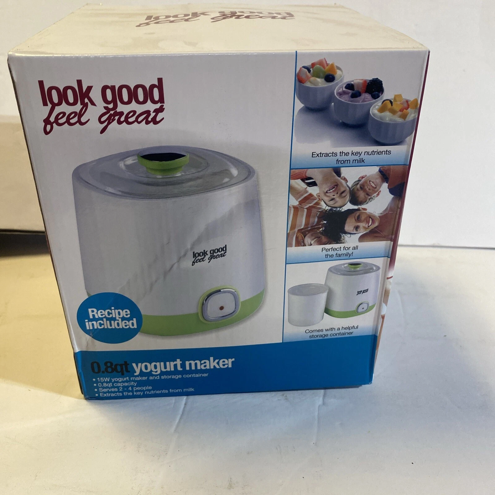 0.8qt yogurt maker
