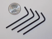 4ct Pack Allen Wrenches 3/32" SAE Short Arm Hex Keys 3/32 inch Allen Wrench Key 