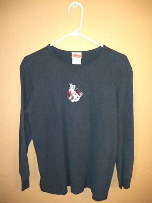 Vintage Disney Store t-shirt / sweatshirt Medium 100% Cotton 101 Dalmatians