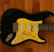 * MOTT THE HOOPLE * signed electric guitar * MORGAN FISHER & ARIEL BENDER *  3