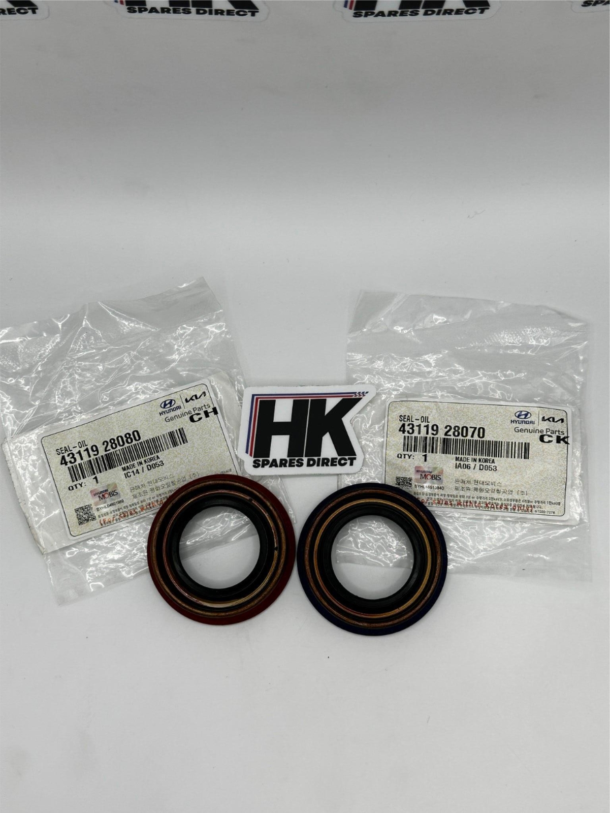 Genuine Gearbox Differential Drive Shaft Oil Seal Kit Fits Hyundai i10