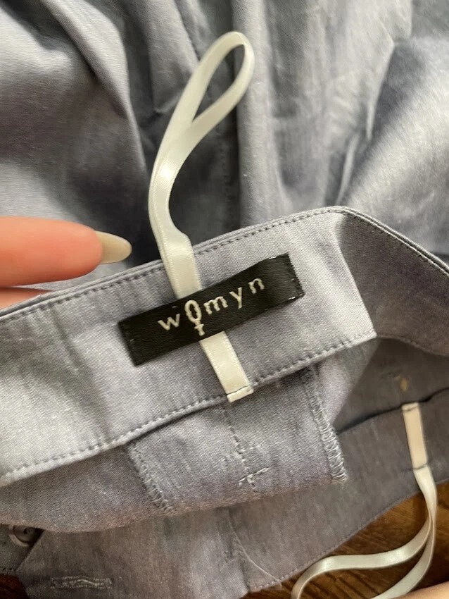 Vestido de carrera para mujer Womyn pantalones azules Foto 3 de 4