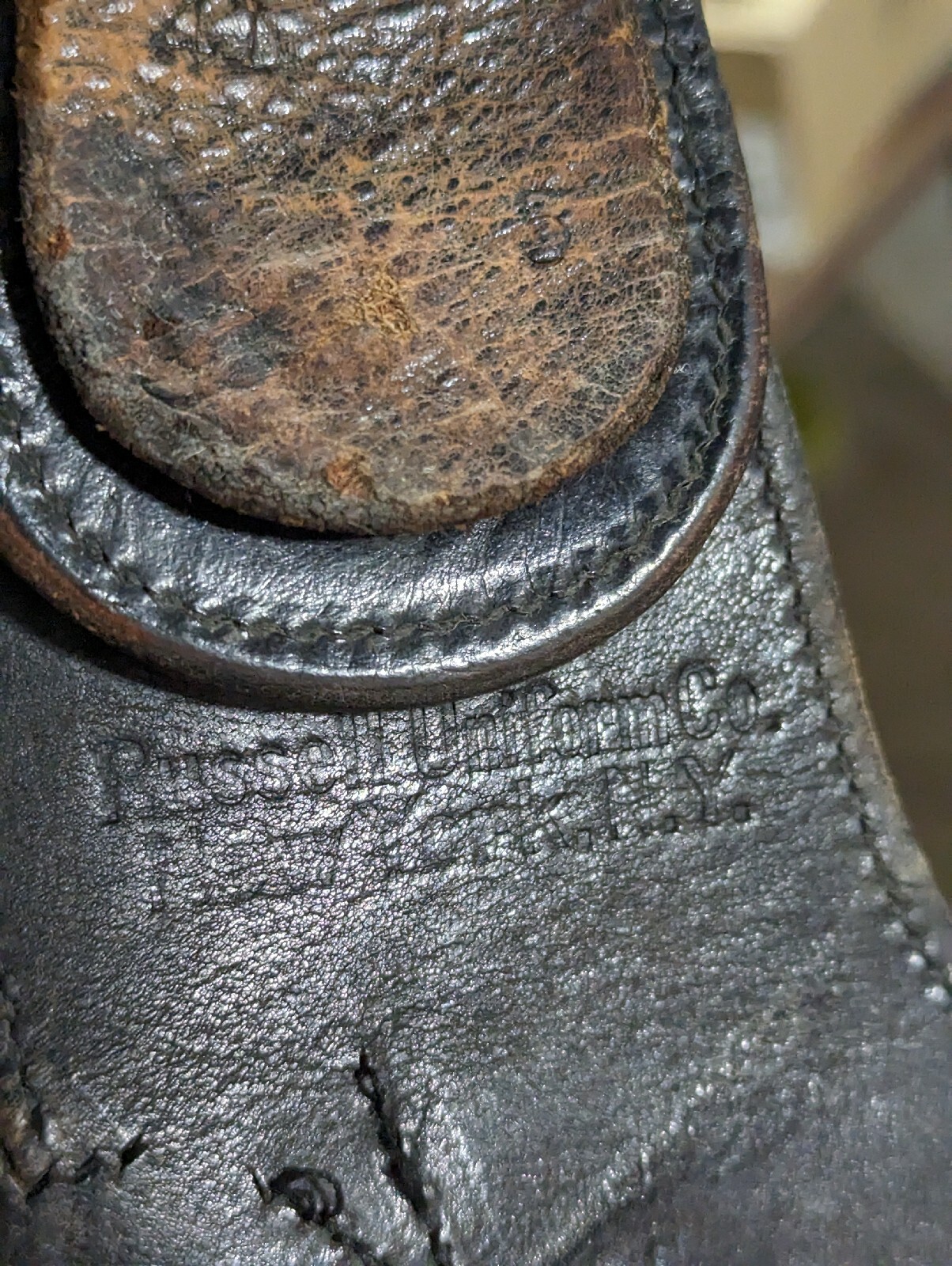 Russell Uniform New York RH Holster Trooper Official Police Audley Vintage Early eBay