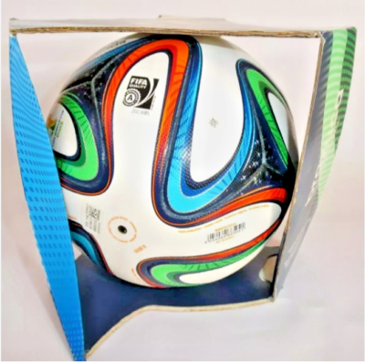 Official Adidas Brazuca 2014 FIFA World Cup Soccer Ball (Size 5