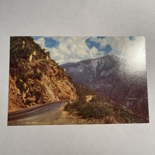 Postcard Sequoia National Park California CA Highway 99