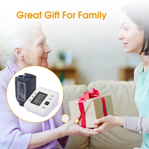 Automatic Upper Arm Blood Pressure Monitor Home 2.8" LCD Pulse Voice Broadcast - Picture 2 of 12
