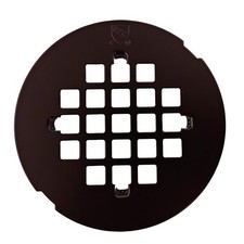 4-1/4" Snap-In Shower Strainer Grid, Oil Rubbed Bronze Finish
