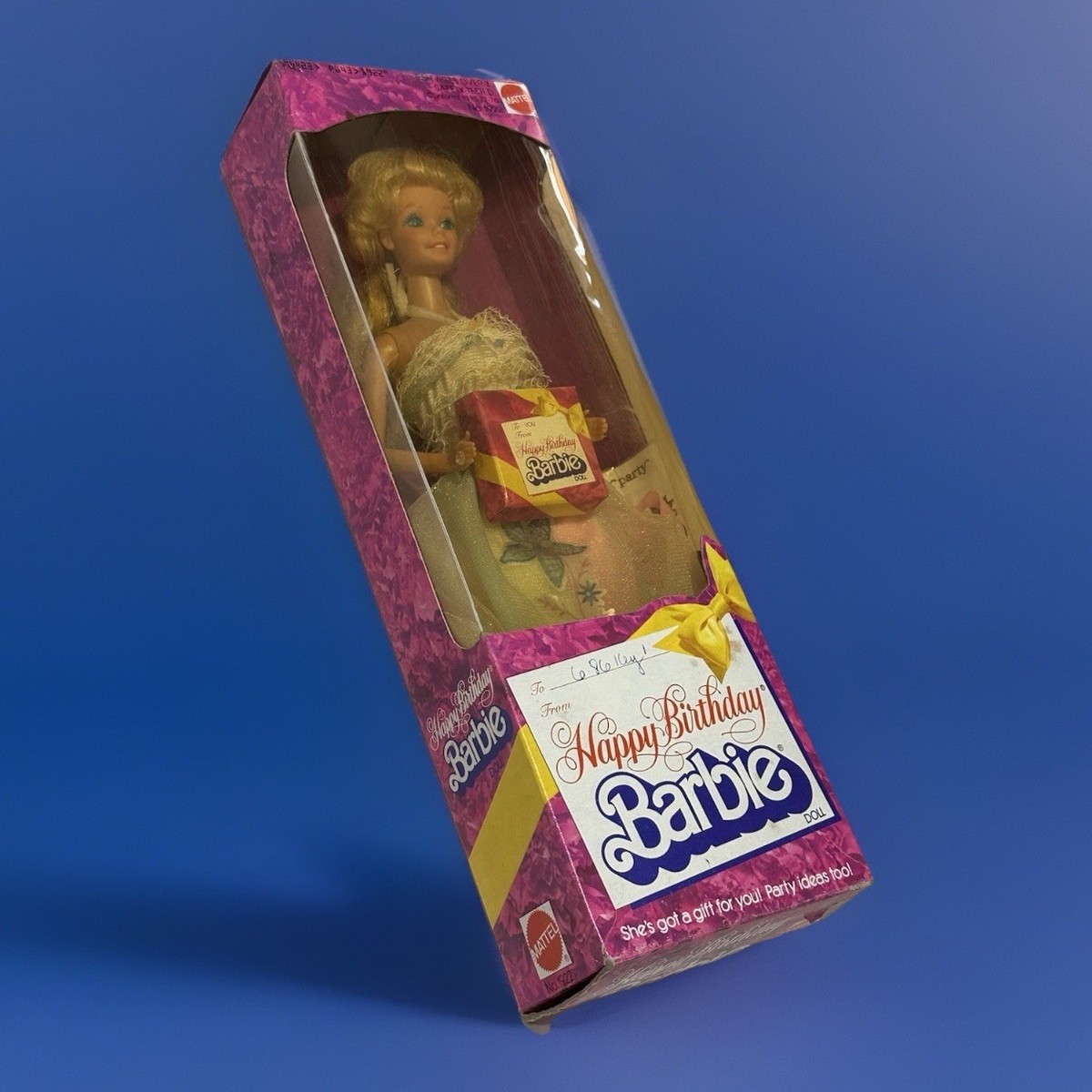 Barbie Superstar 1983 - Happy Birthday Mattel - Collector Europe - Avec Accessoires