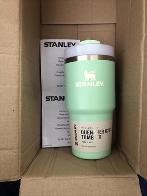 Brandneu pistatio grün Stanley Löscher Becher verpackt H2,0 20oz 0,59l