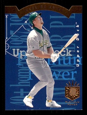 1993 SP Platinum Power (Insert 1:9) #PP13 Mark McGwire Athletics NM 