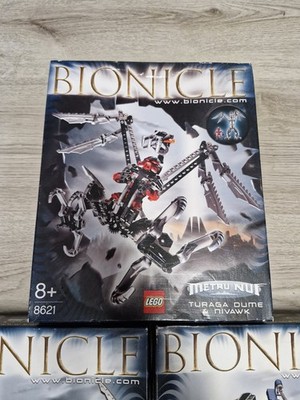 LEGO Bionicle Krekka Dume Nivawk Nidhiki 8621 8622 8623 Metru Nui