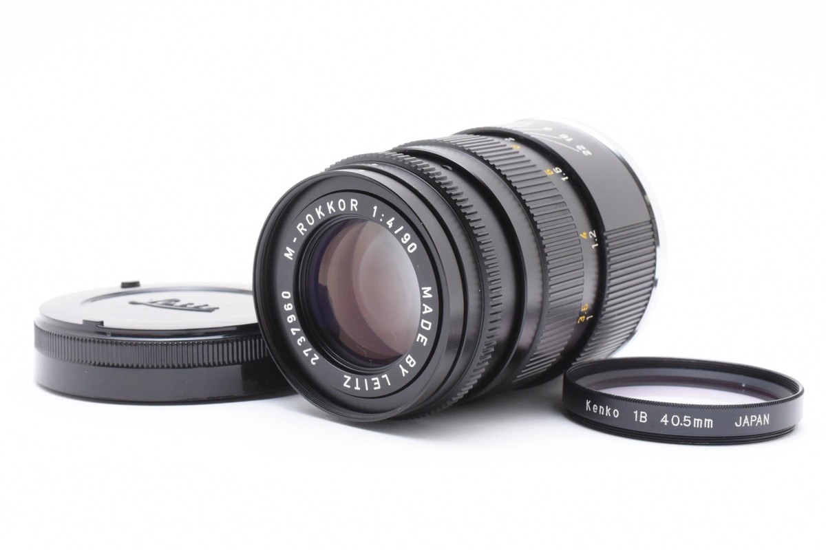 ⛄Exc++++⛄ Minolta M-ROKKOR 90mm f/4 Lens for Leica M Leitz