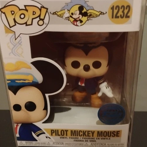 Funko Pop! Vinyl Pilot Mickey Mouse #1232 Disney Animation Figure