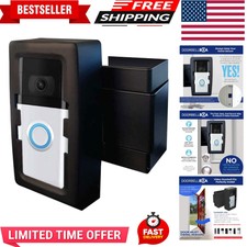 Anti-Theft Video Doorbell Door Mount, No Tool...