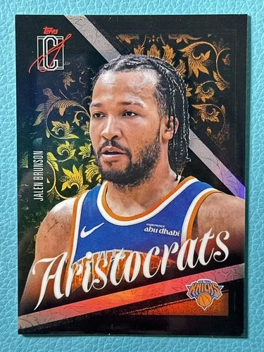 2025 Topps Signature Jalen Brunson Base (RAW)