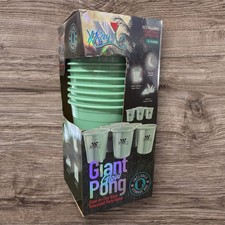 Giant Glow Pong By X-Ray Giant Glow in the Dark Oversized Party Game Giant Pong