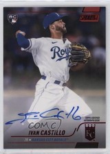 2022 Topps Stadium Club Auto Red Foil 7/50 Ivan Castillo #SCBA-IC Auto 0t2