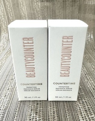 (2-Pack) Beautycounter Countertime Tripeptide Radiance Serum 30ml / 1 oz  BNIB