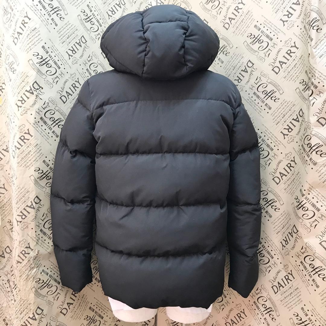 USED VERSACE BAROQUE DOWN JACKET, SIZE 38, BLACK, S3051 GOOD thumbnail 2