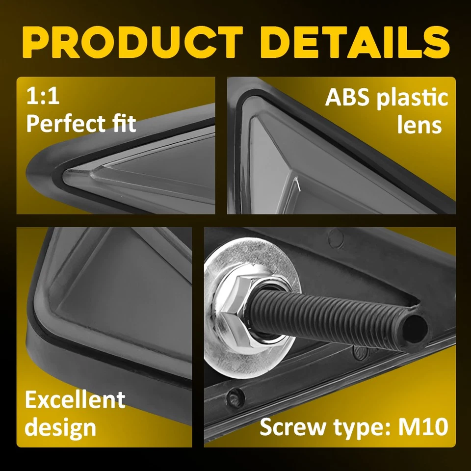 Luces LED de señalización de giro de montaje empotrado para Yamaha YZF R3 2015-2024 YZF R25 2014+ Foto 2 de 4
