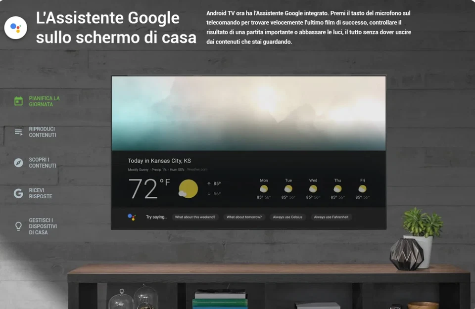 Tv BOX Decoder 4K WiFi Smart Tv 4GB Ram 64GB Rom LOSTECH Google TV Chromecast - Immagine 4 di 4