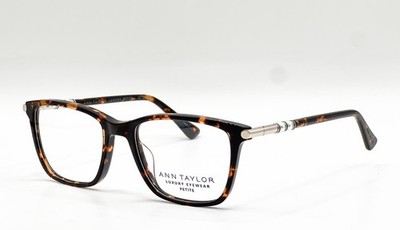 NEW ANN TAYLOR ATP018 C02 TORTOISE AUTHENTIC EYEGLASSES 50-17