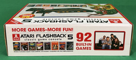 Atari Flashback 5 Classic Game Collector's Edition Black & Red Console - READ