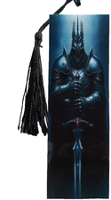DARK KNIGHT EPIC SWORD FANTASY/CARTOON FLOWERS/BIRDS,DOG,CAT - BOOKMARK