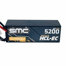 SMC - HCL-EC 14.8V 4S Hardcase LiPo Battery, 5200mAh 100C w/ EC5/IC5
