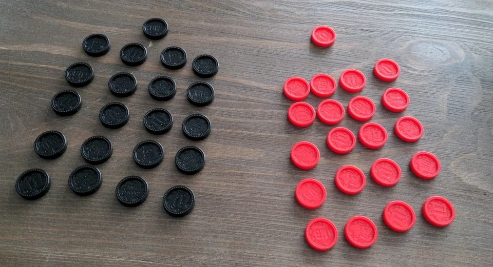 Connect 4 Four Travel Folio Board Game Zipper w Fabric Carrying Case Hasbro  - Image 3 of 4