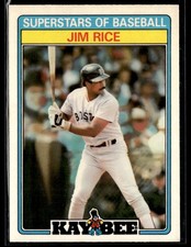1987 Topps Kay-Bee Superstars of Baseball #26 Jim Rice Baseball Card 0403O