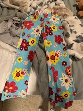 Lightly Used Vintage Floral Moschino Pants - Size 27
