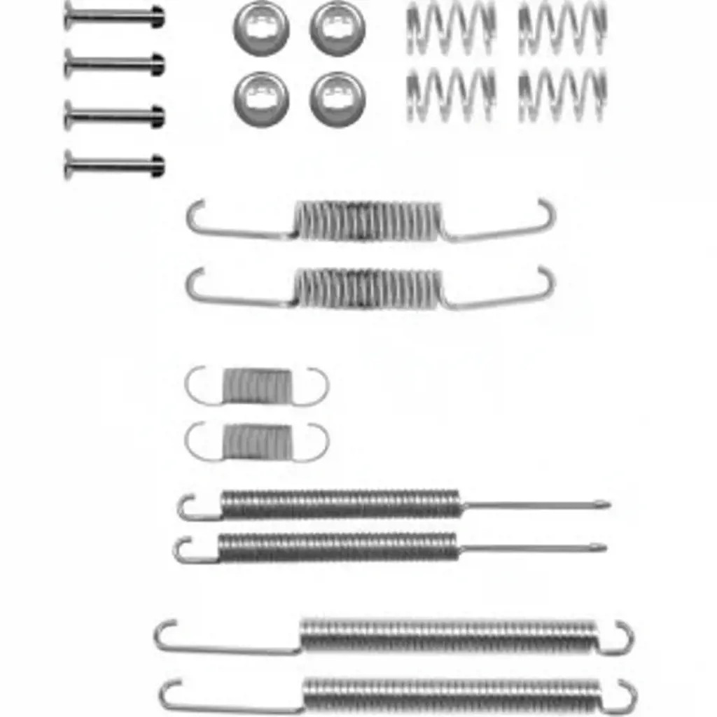 Zubehörsatz, Bremsbacken LY1098 DELPHI für AUDI VW - Bild 4